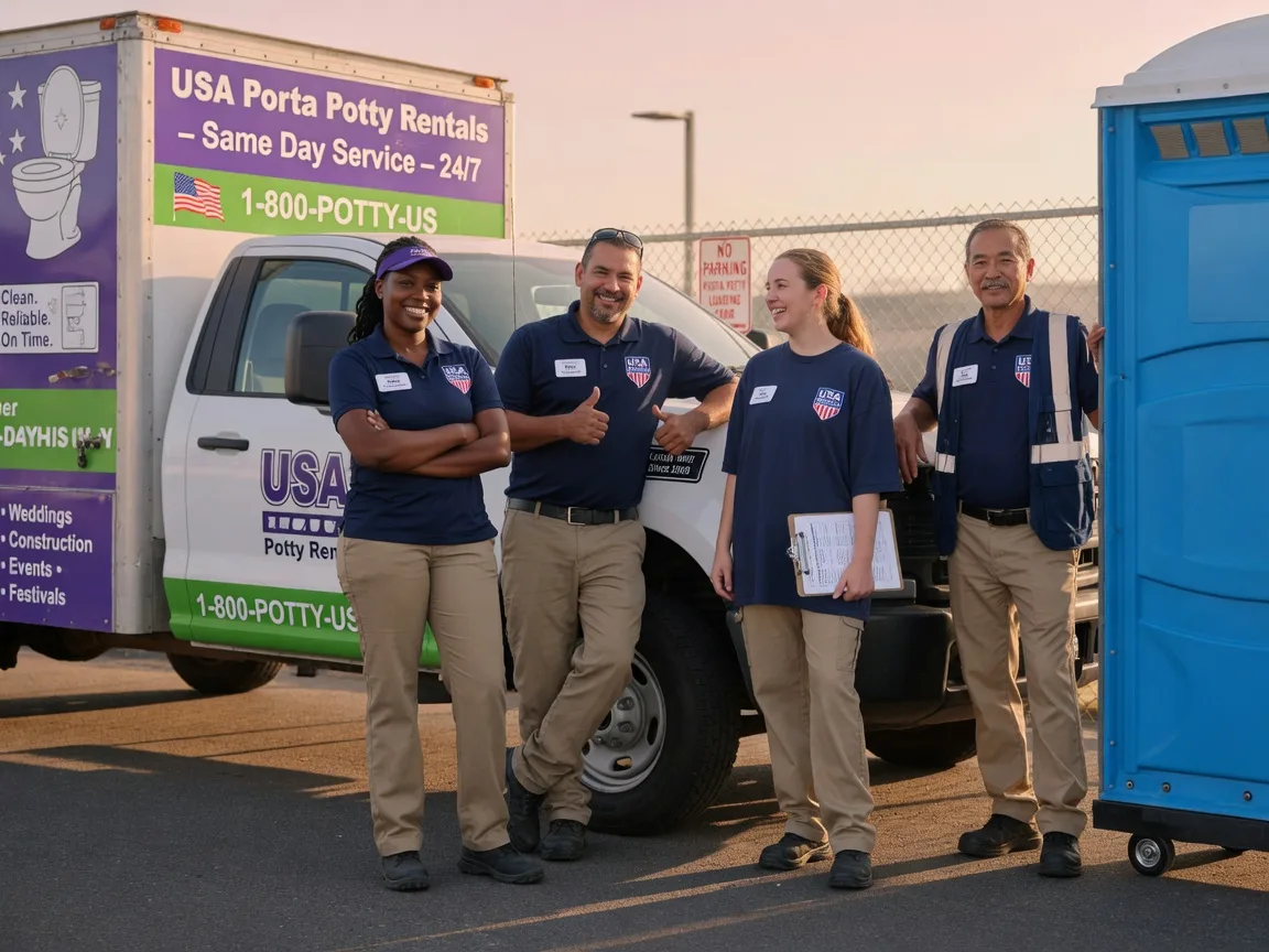 Porta Potty Rental company in East Dublin, GA